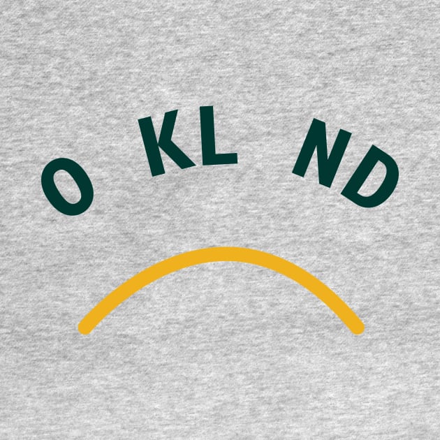 Oklnd Bsebll by sportlocalshirts